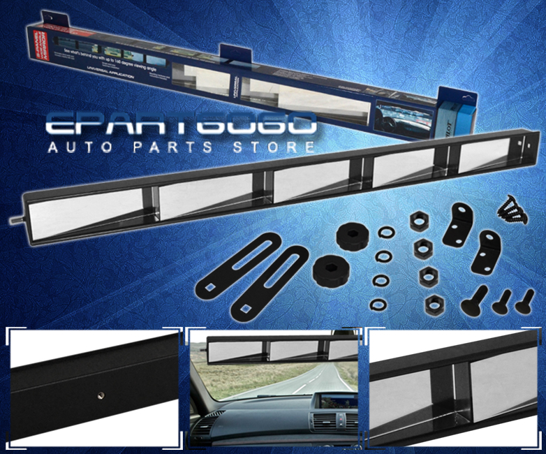 JDM 5 PANEL PANORAMIC WIDE ANGLE REAR VIEW MIRROR MAZDA MIATA PROTEGE